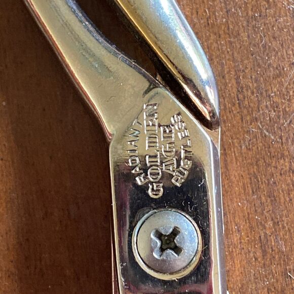 Vintage Richards of Sheffield England Golden Age Radiant Scissors W/ Leather - Picture 4 of 8